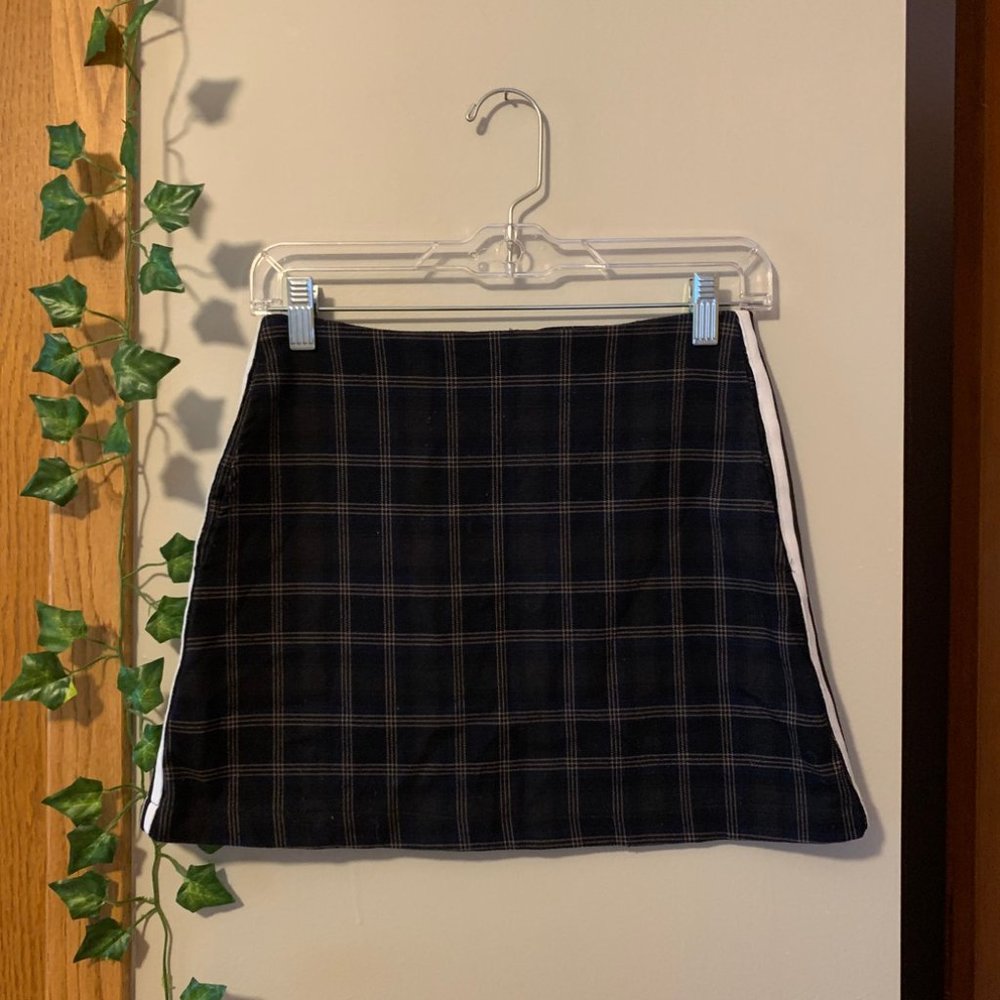 Urban Outfitters Checkered Mini Skirt